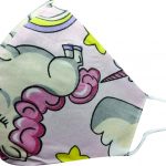 Заштитна маска KID, розева unicorn